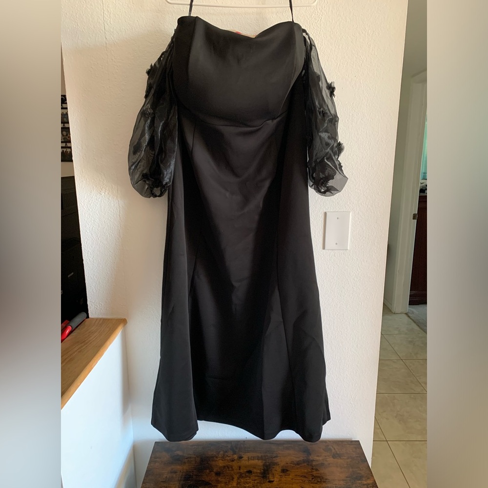 Eloquii Black formal long dress